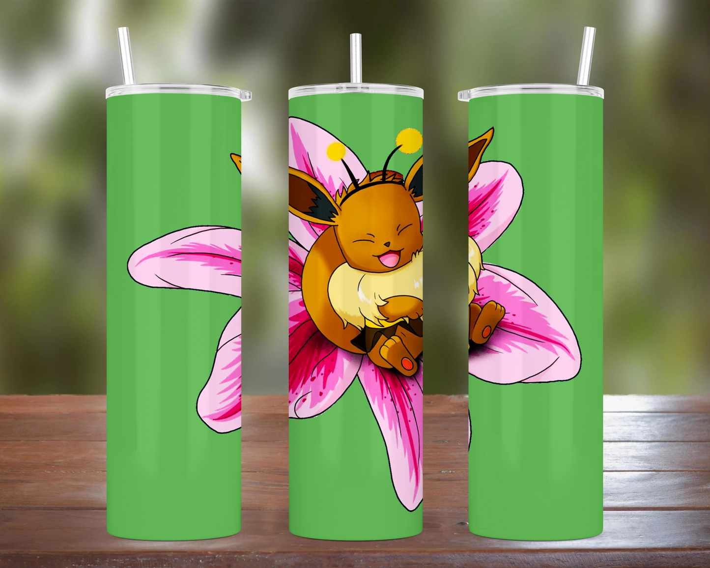 EeveeBee Gamer Green Tumbler