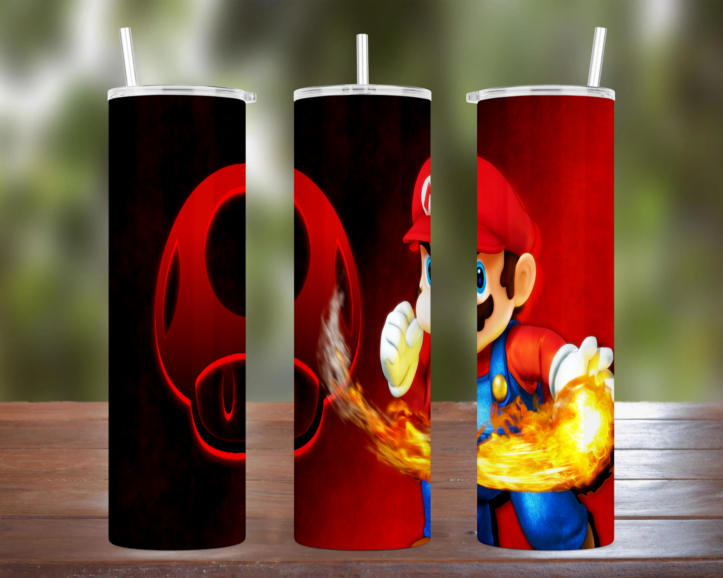 Mario: Fire Mario Tumbler