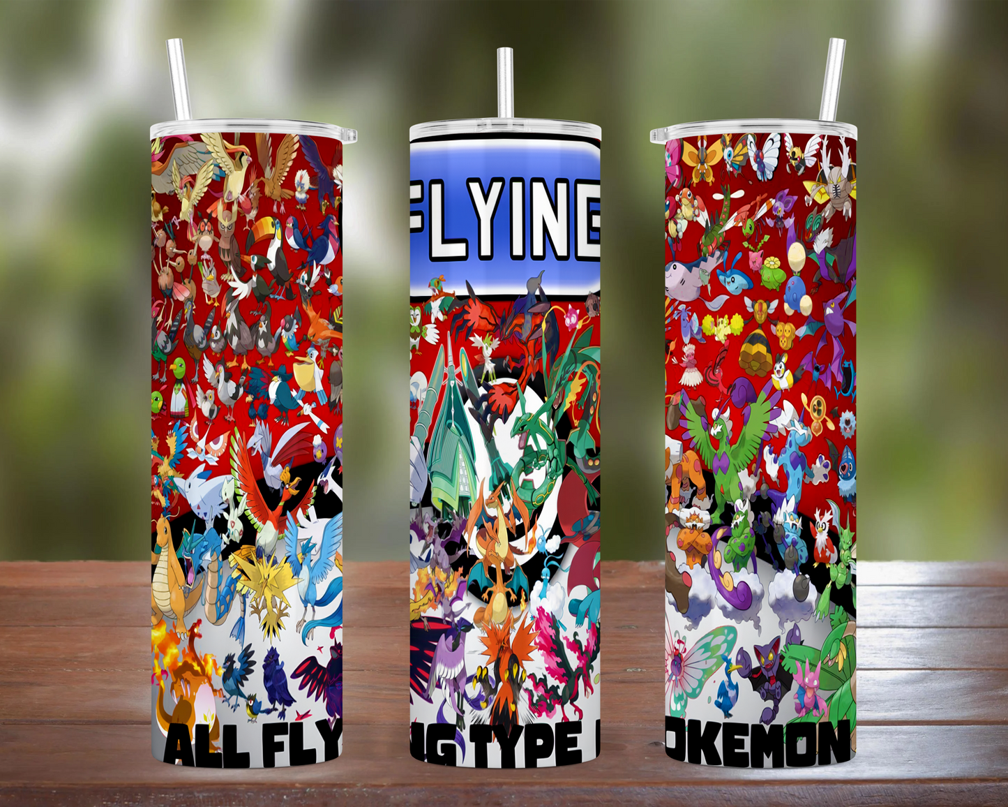 Flying Type Pokemon Tumbler