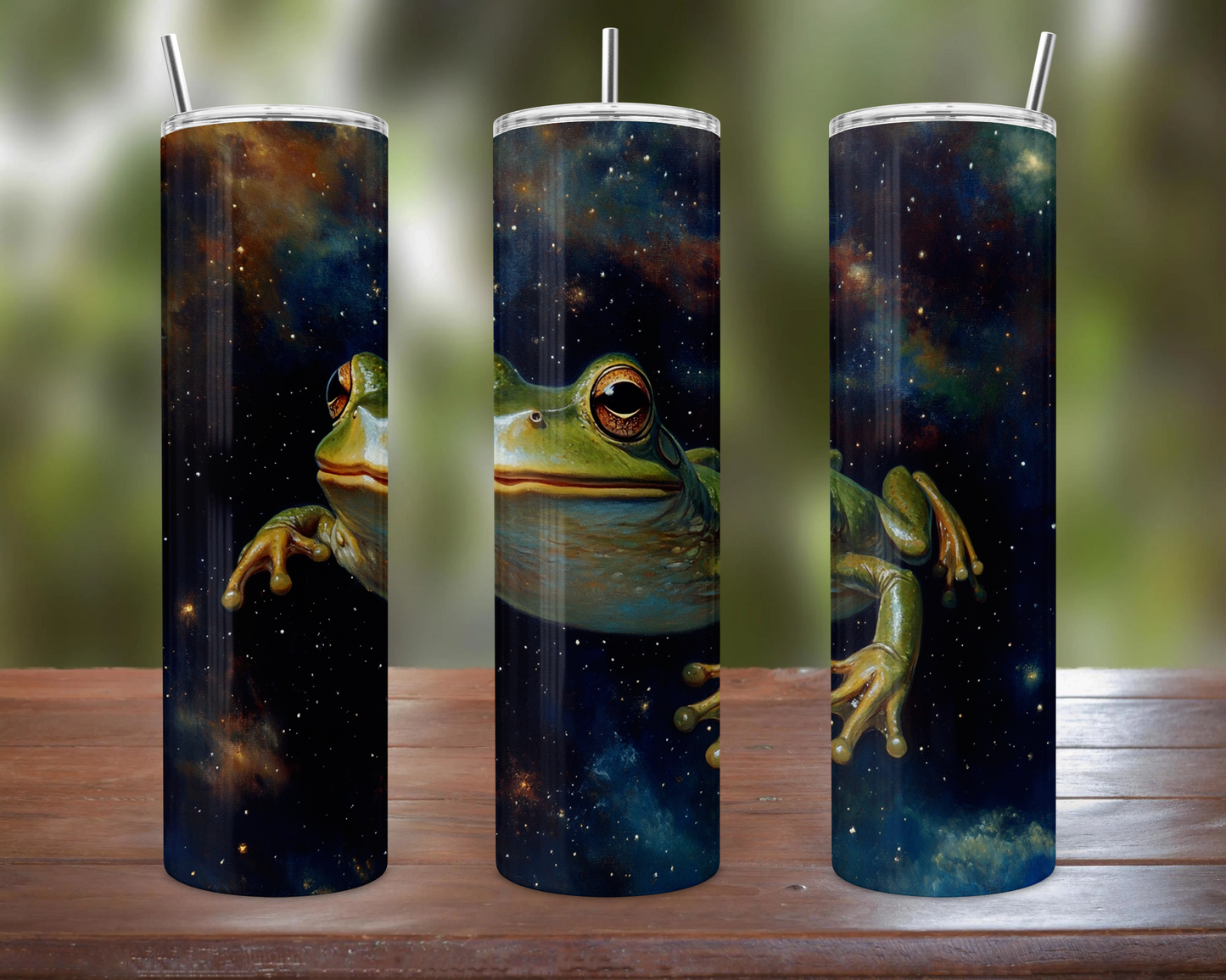 Frog in Space Tumbler