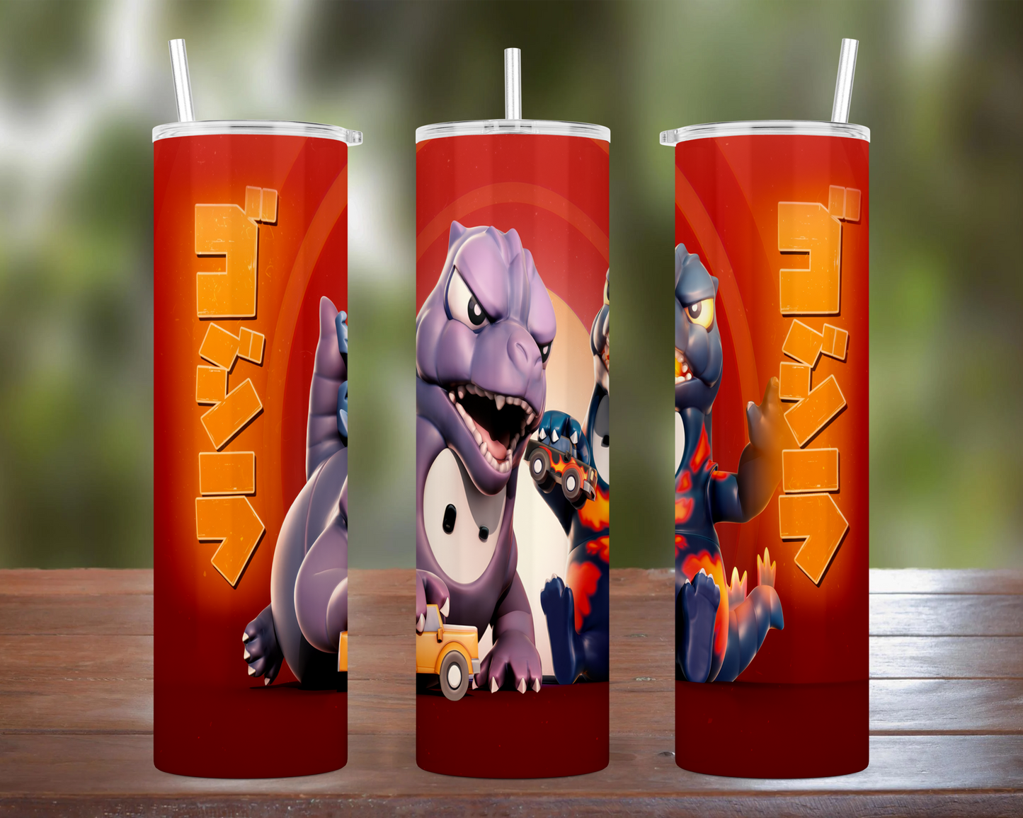 Fall Guys: Godzilla Skins Tumbler