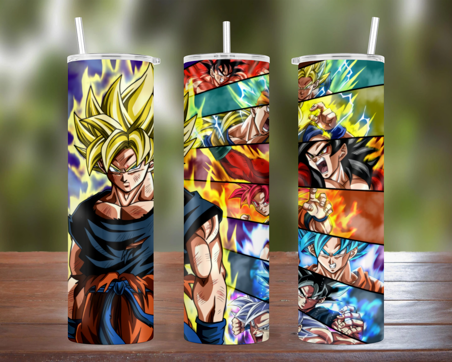 Dragon Ball: Goku Power Levels Tumbler