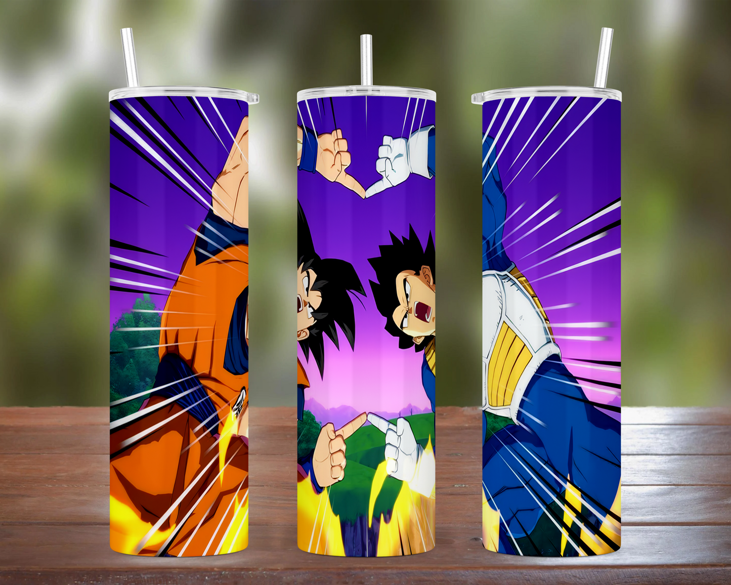 Dragon Ball: Goku & Vegeta Fusion Tumbler