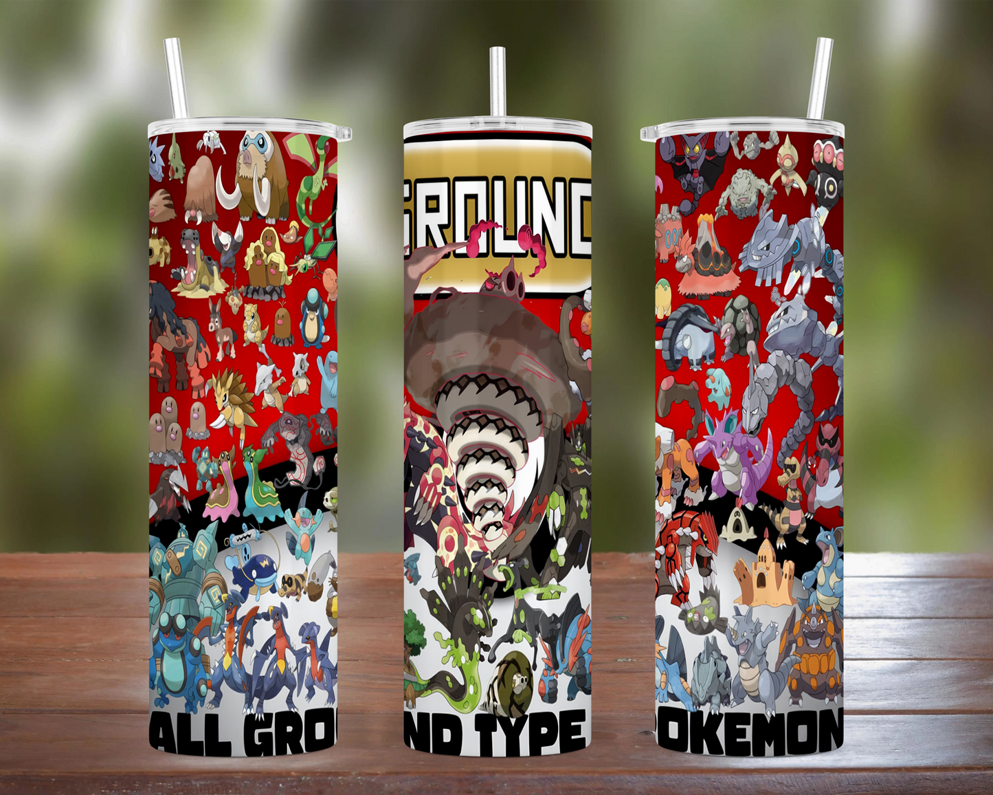 Ground Type Pokemon Tumbler