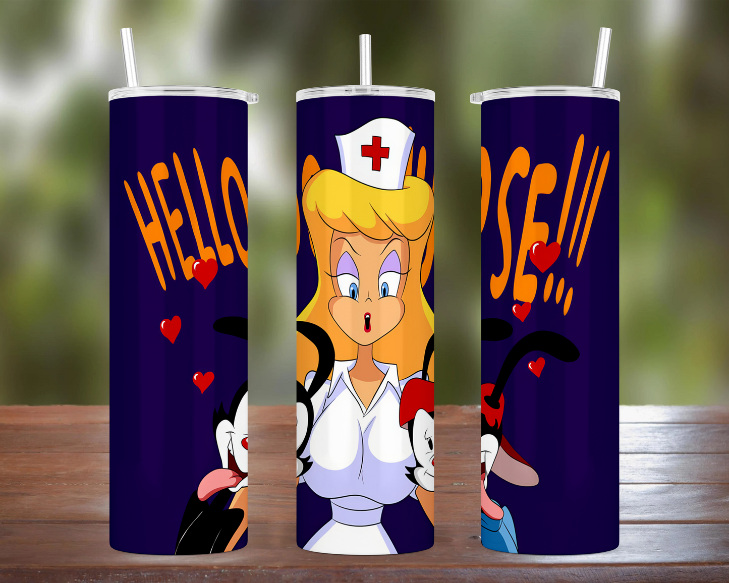 Animaniacs Hellooooo Nurse Tumbler