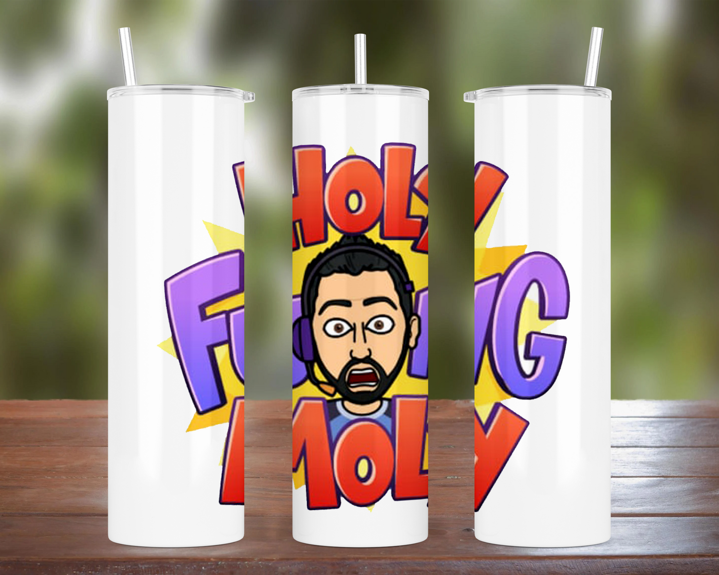 Casual Gaming Dad: Holy F-ing Moly Tumbler