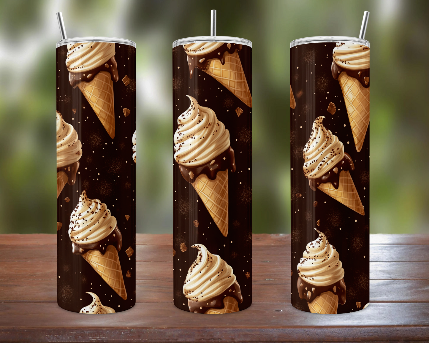 Ice Cream Cones v3 Tumbler