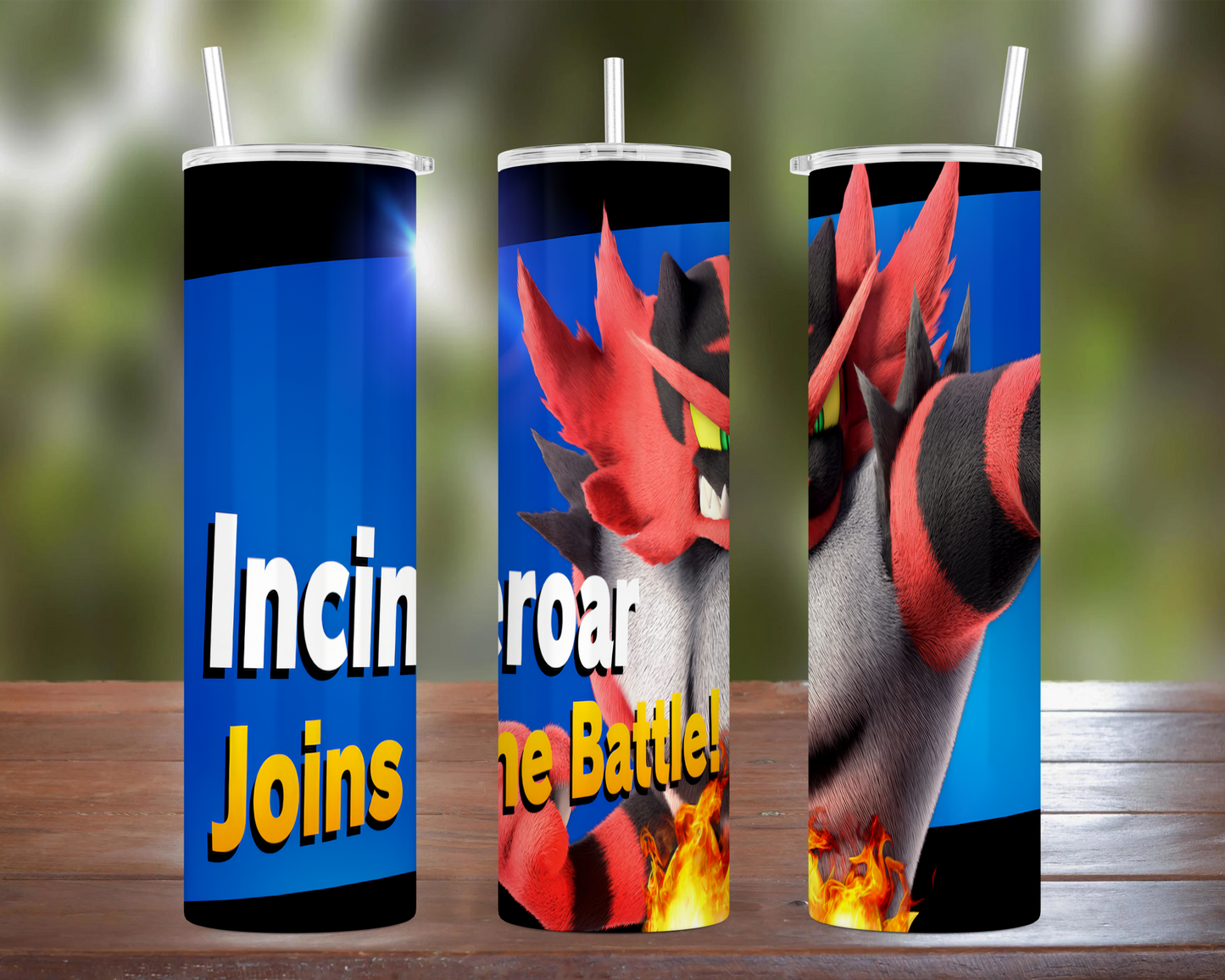 Smash Bros Ultimate Character: Incineroar Tumbler