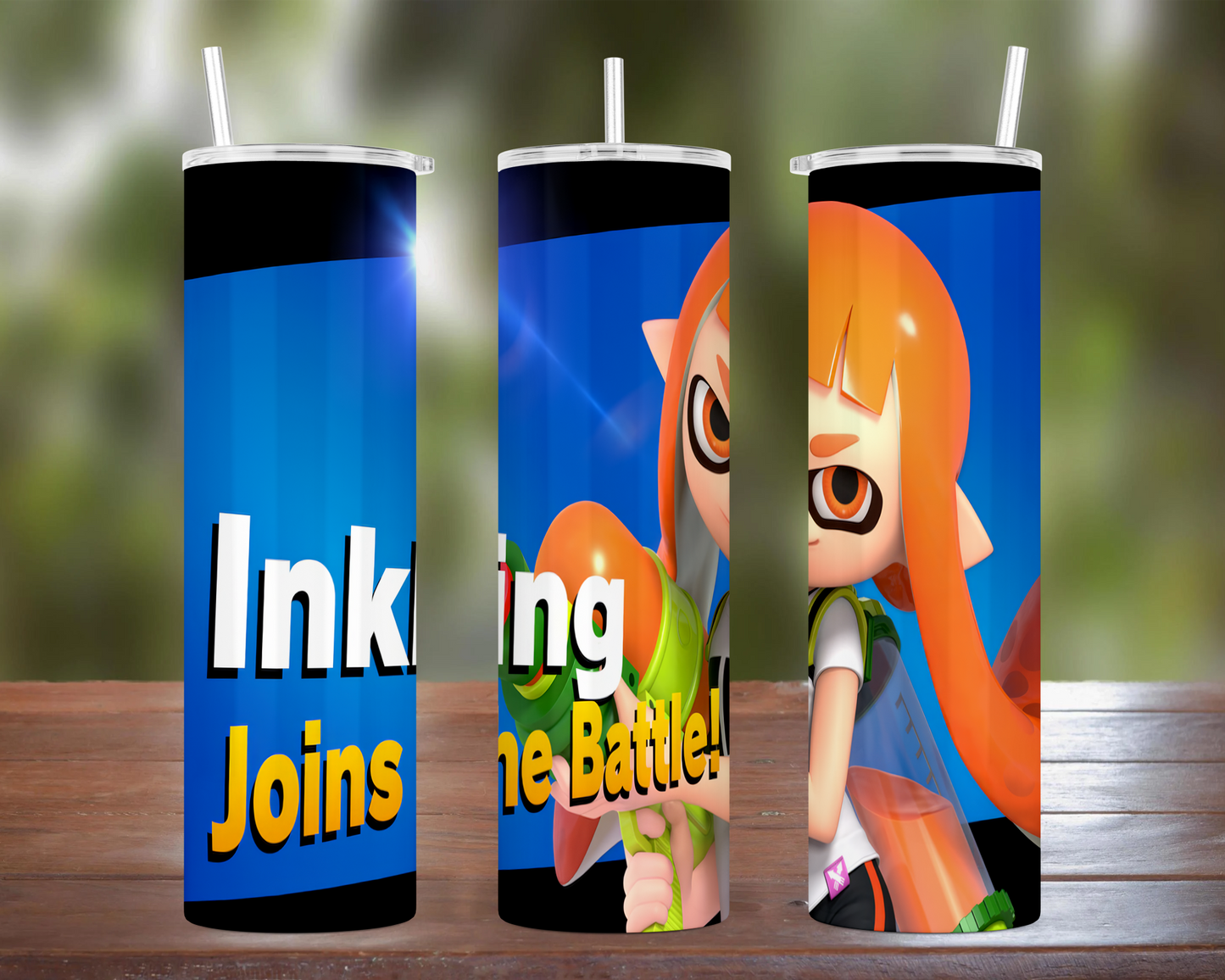 Smash Bros Ultimate Character: Inkling Tumbler