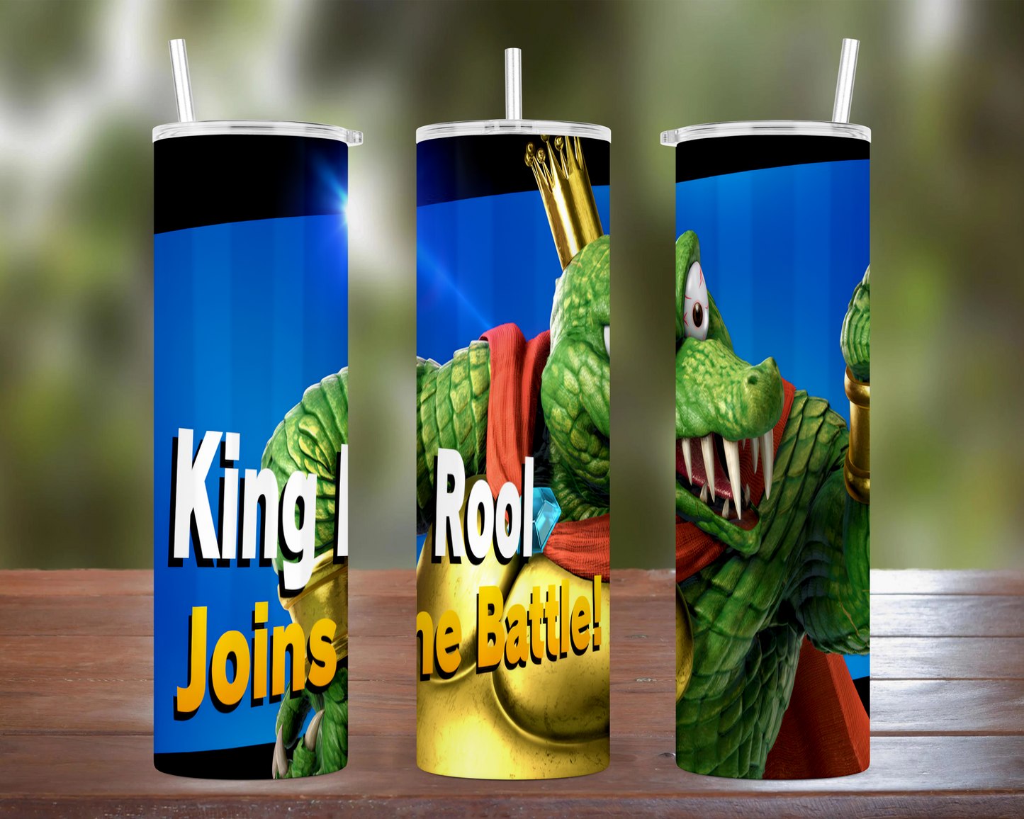 Smash Bros Ultimate Character: King K. Rool Tumbler