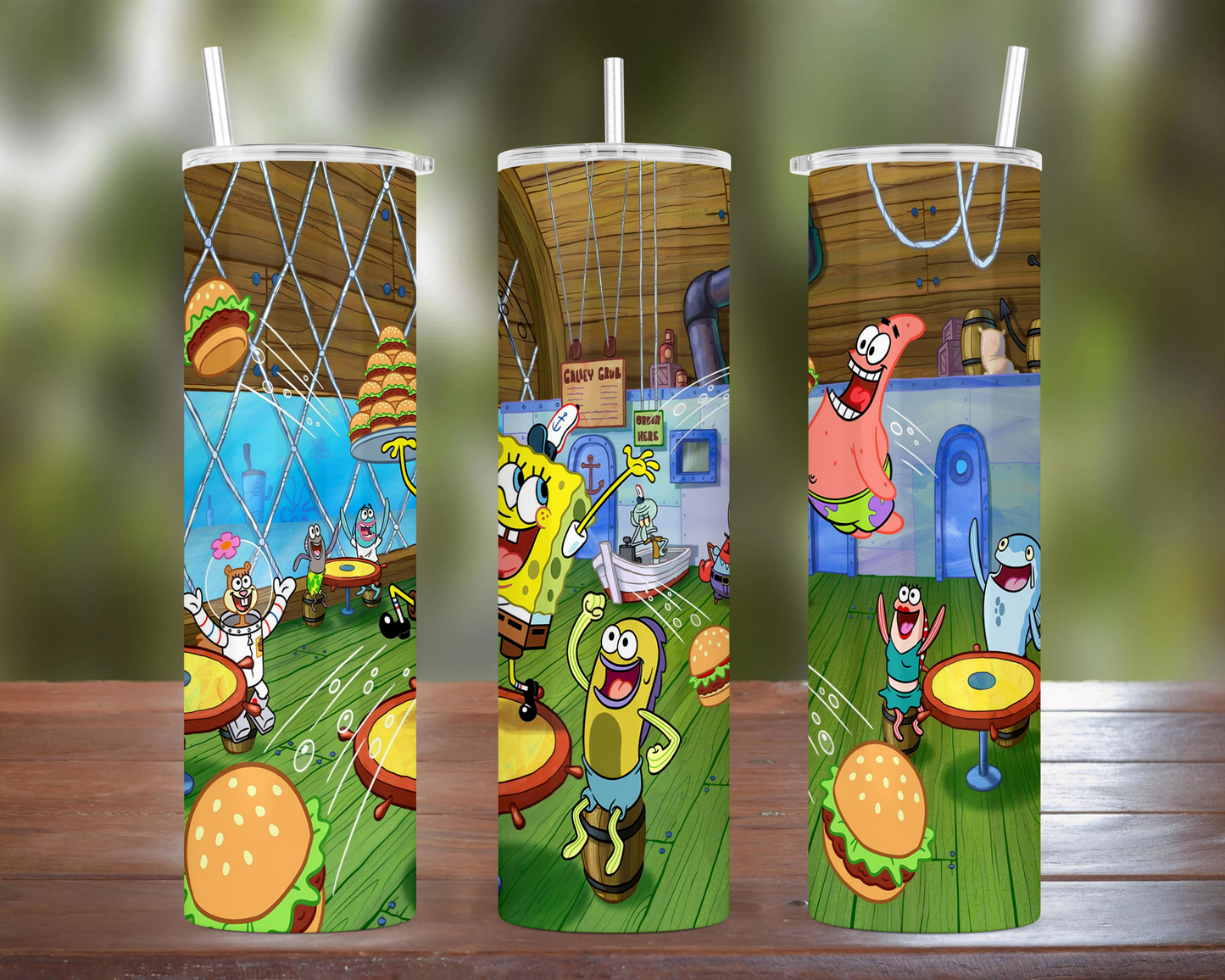 Spongebob: Krabby Patties For All Tumbler