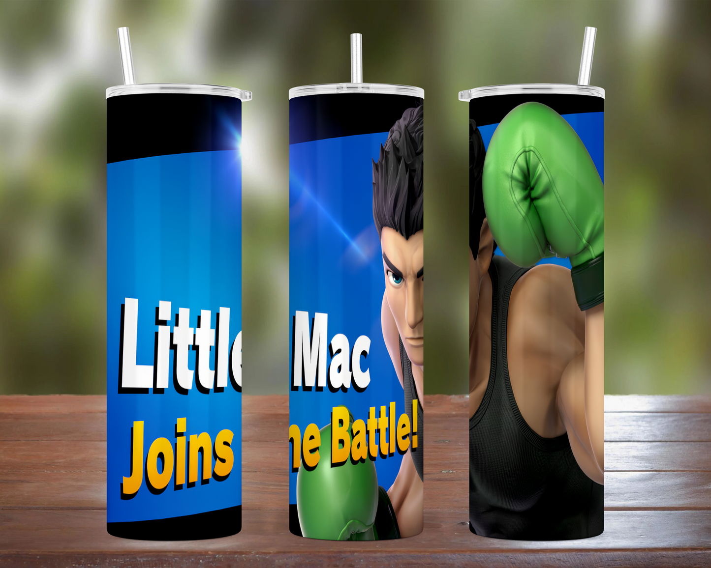 Smash Bros Ultimate Character: Little Mac Tumbler