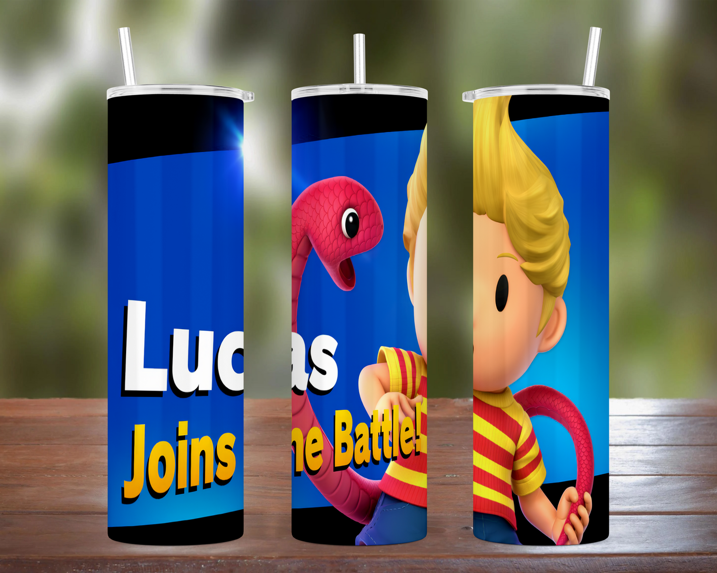 Smash Bros Ultimate Character: Lucas Tumbler