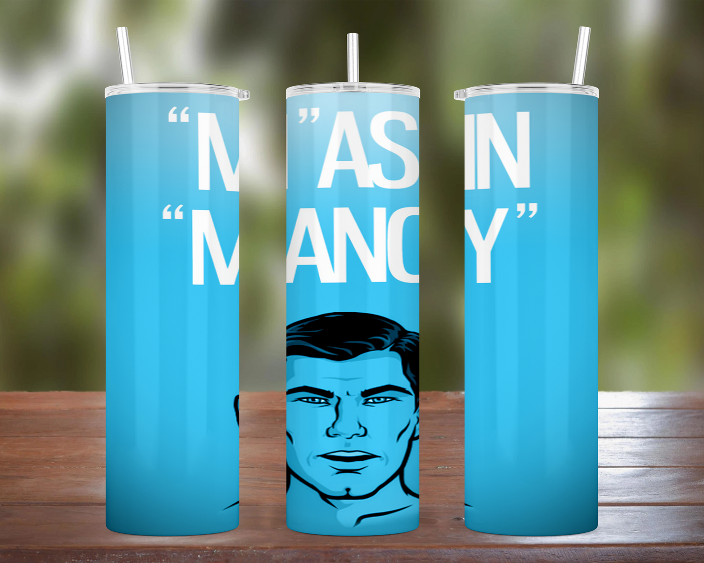 Archer: M As In Mancy Tumbler