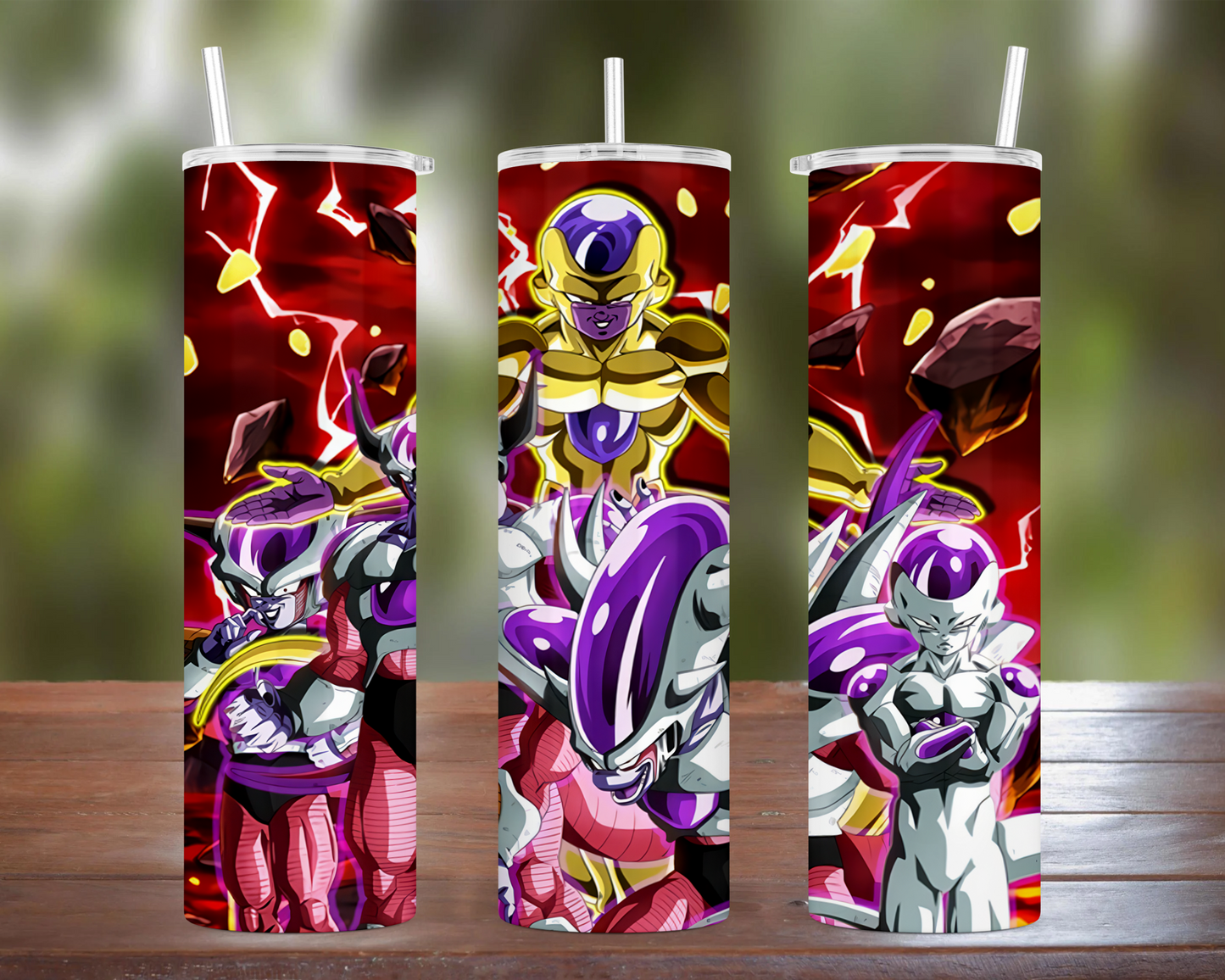 Dragon Ball: Many Forms of Frieza Tumbler