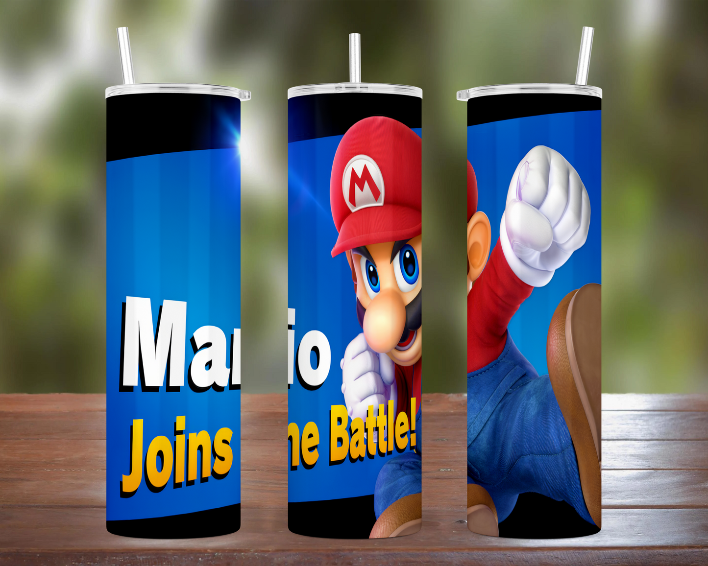 Smash Bros Ultimate Character: Mario Tumbler