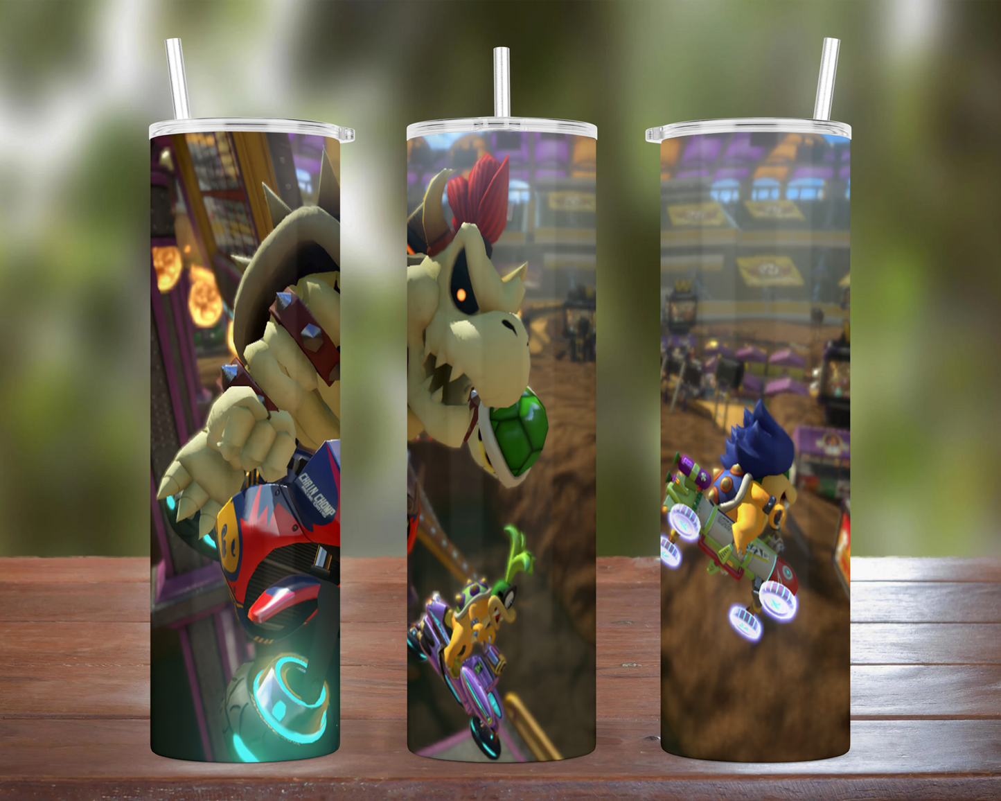 Mario Kart: Dry Bowser & Koopalings Tumbler