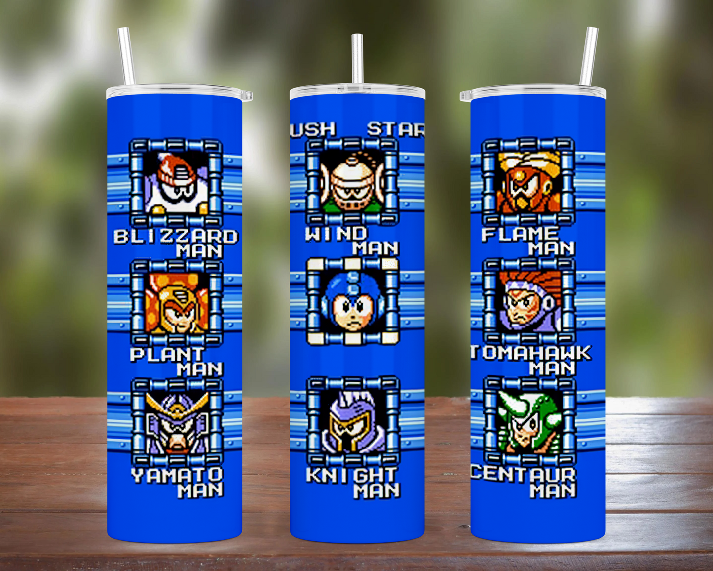 Mega Man: 6 Bosses Tumbler