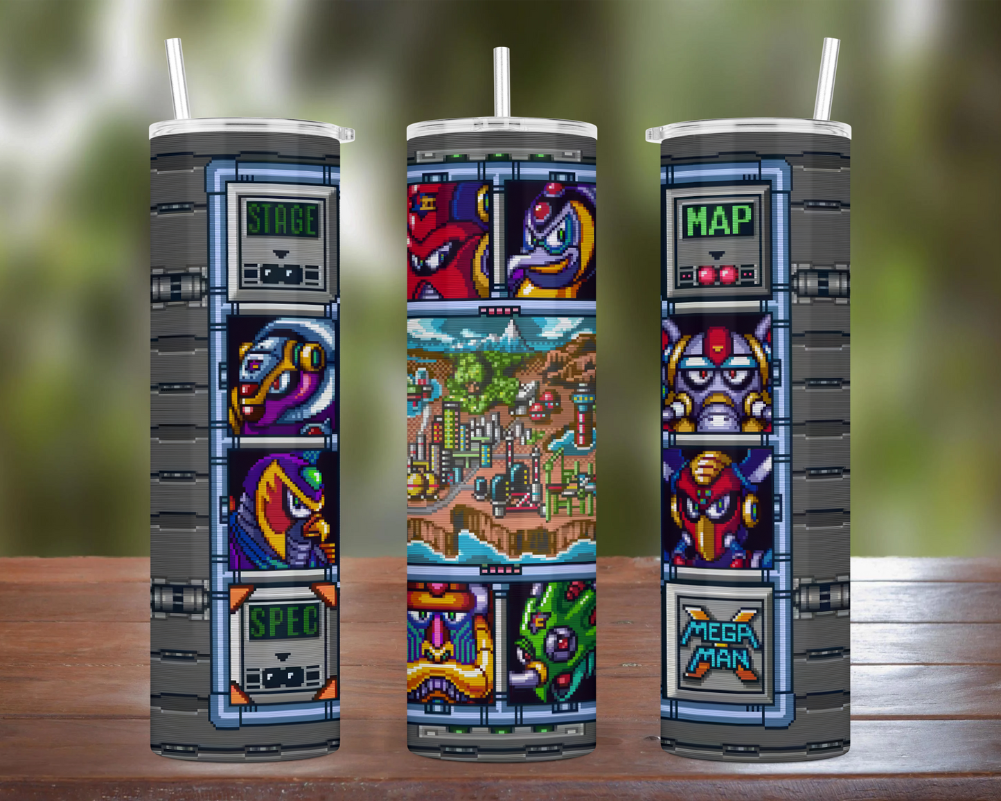 Mega Man X: Boss Screen Tumbler