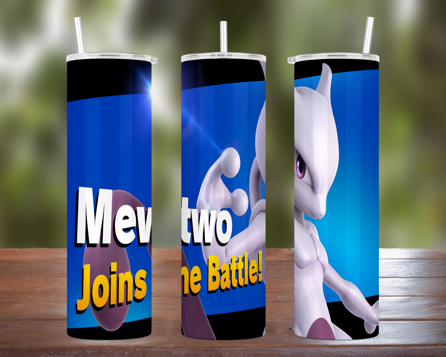 Smash Bros Ultimate Character: Mewtwo Tumbler