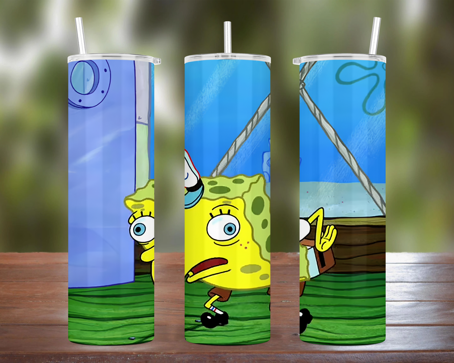 Spongebob: Mocking Sponge Tumbler