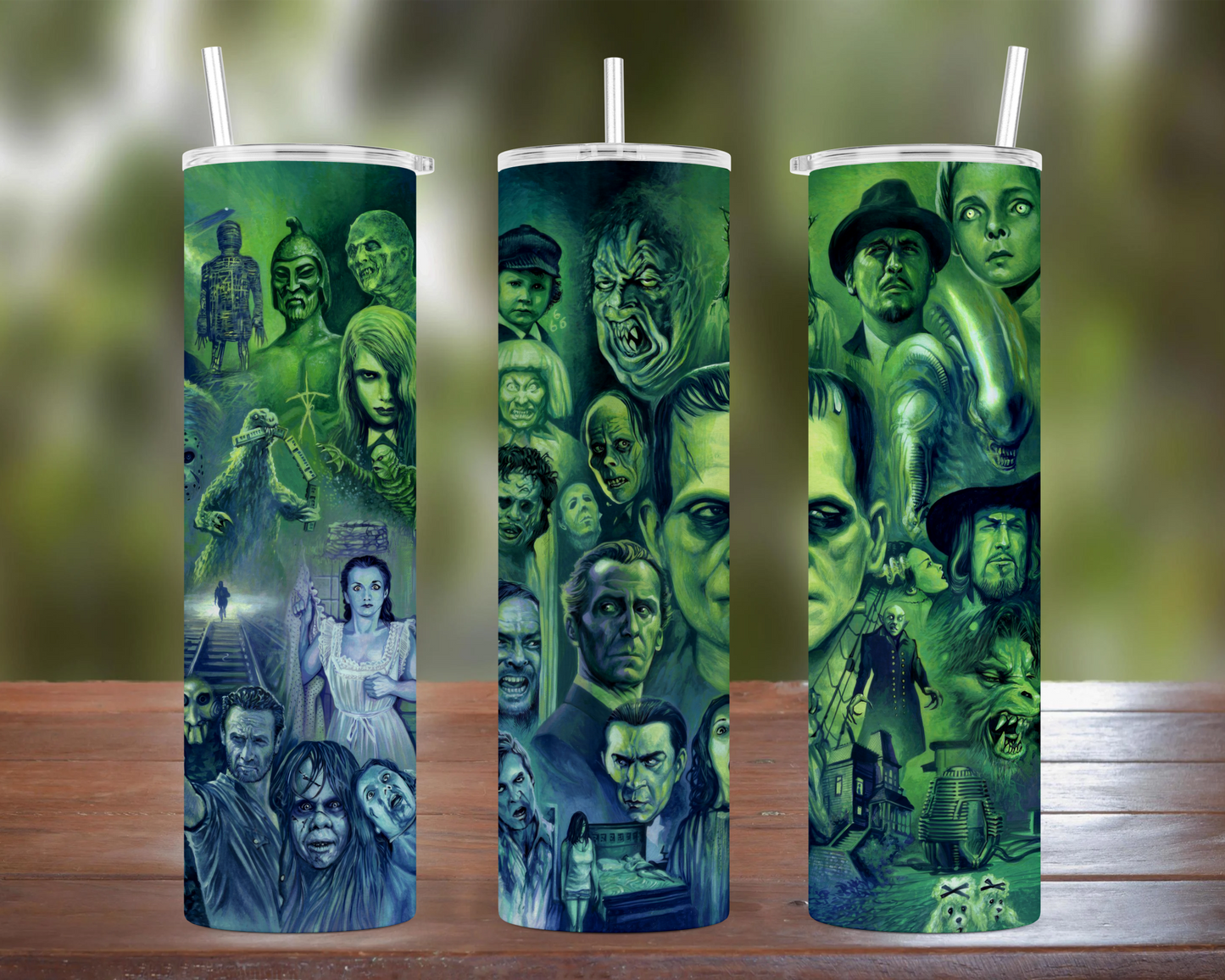 Monster Movie Mashup Tumbler