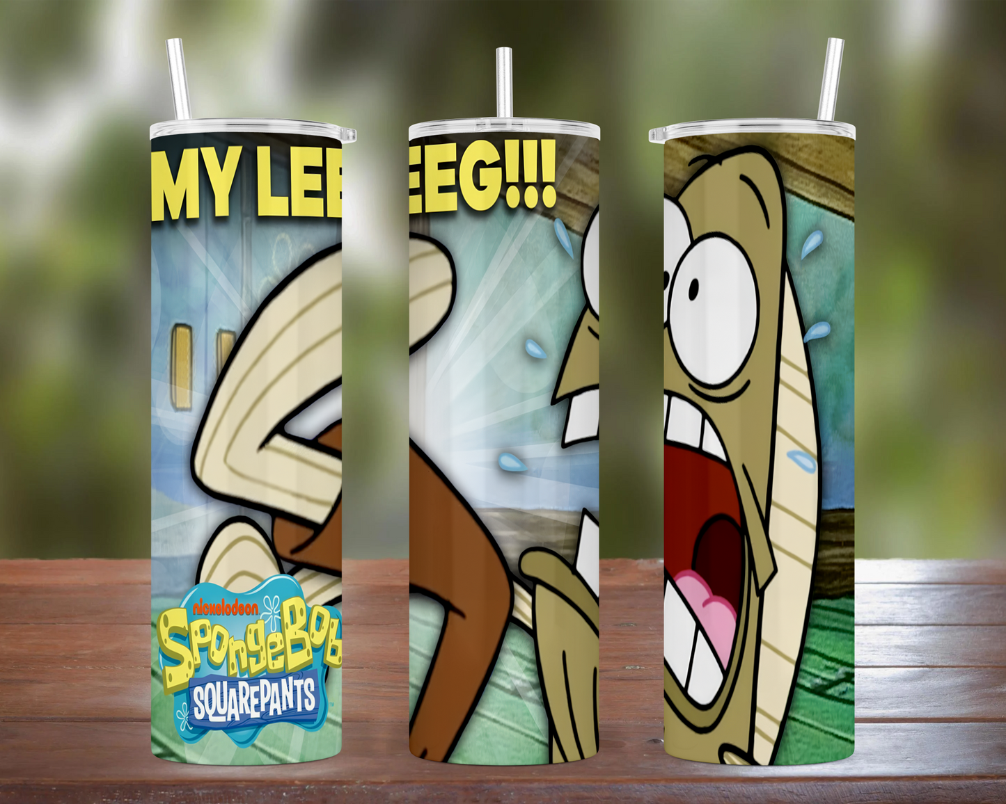 Spongebob: My Leg! Tumbler