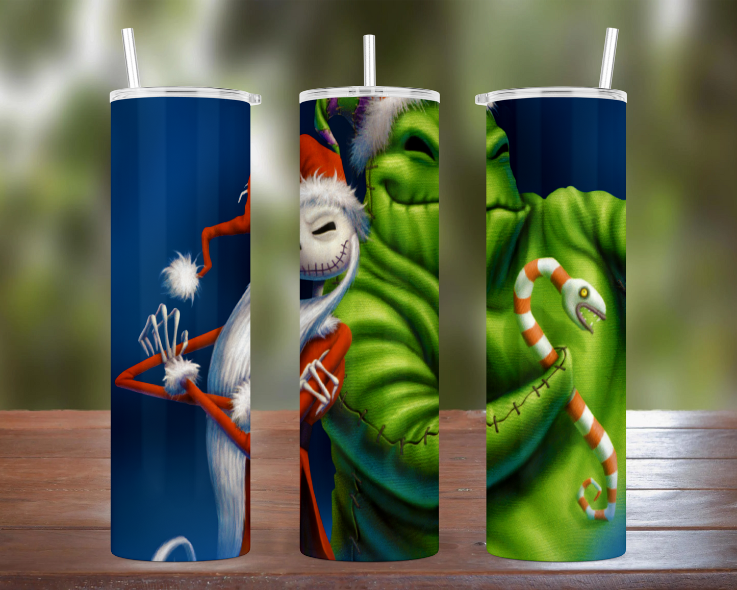 Oogie & Jack Christmas Tumbler