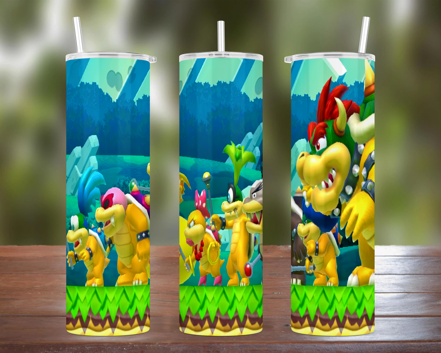 Mario: Paper Mario, Bowser & Koopalings Tumbler