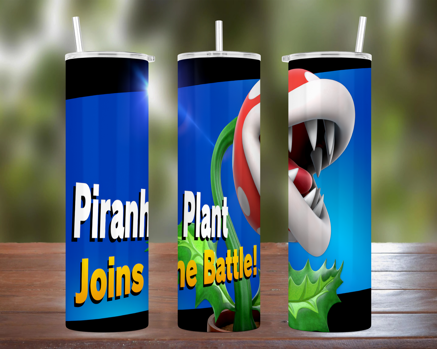 Smash Bros Ultimate Character: Piranha Plant Tumbler