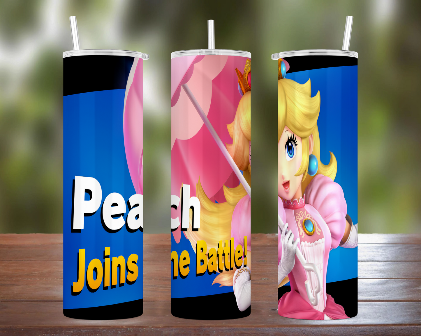 Smash Bros Ultimate Character: Princess Peach Tumbler