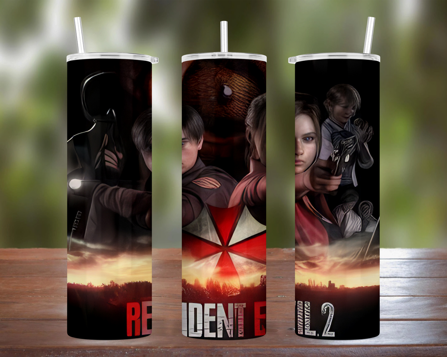 Resident Evil 2 v2 Tumbler