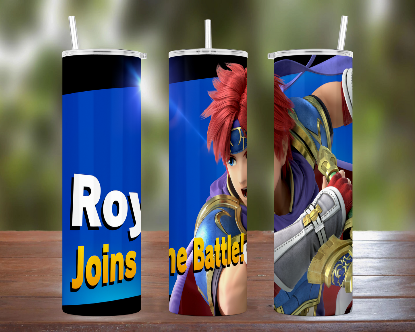 Smash Bros Ultimate Character: Roy Tumbler