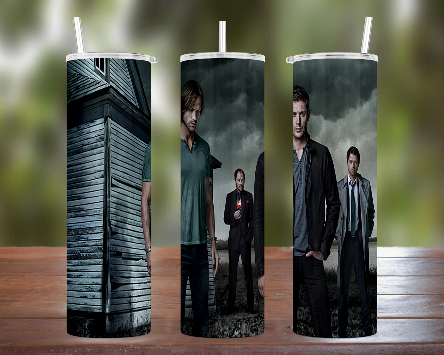 Supernatural: Sam, Crowley, Dean, Castiel Tumbler