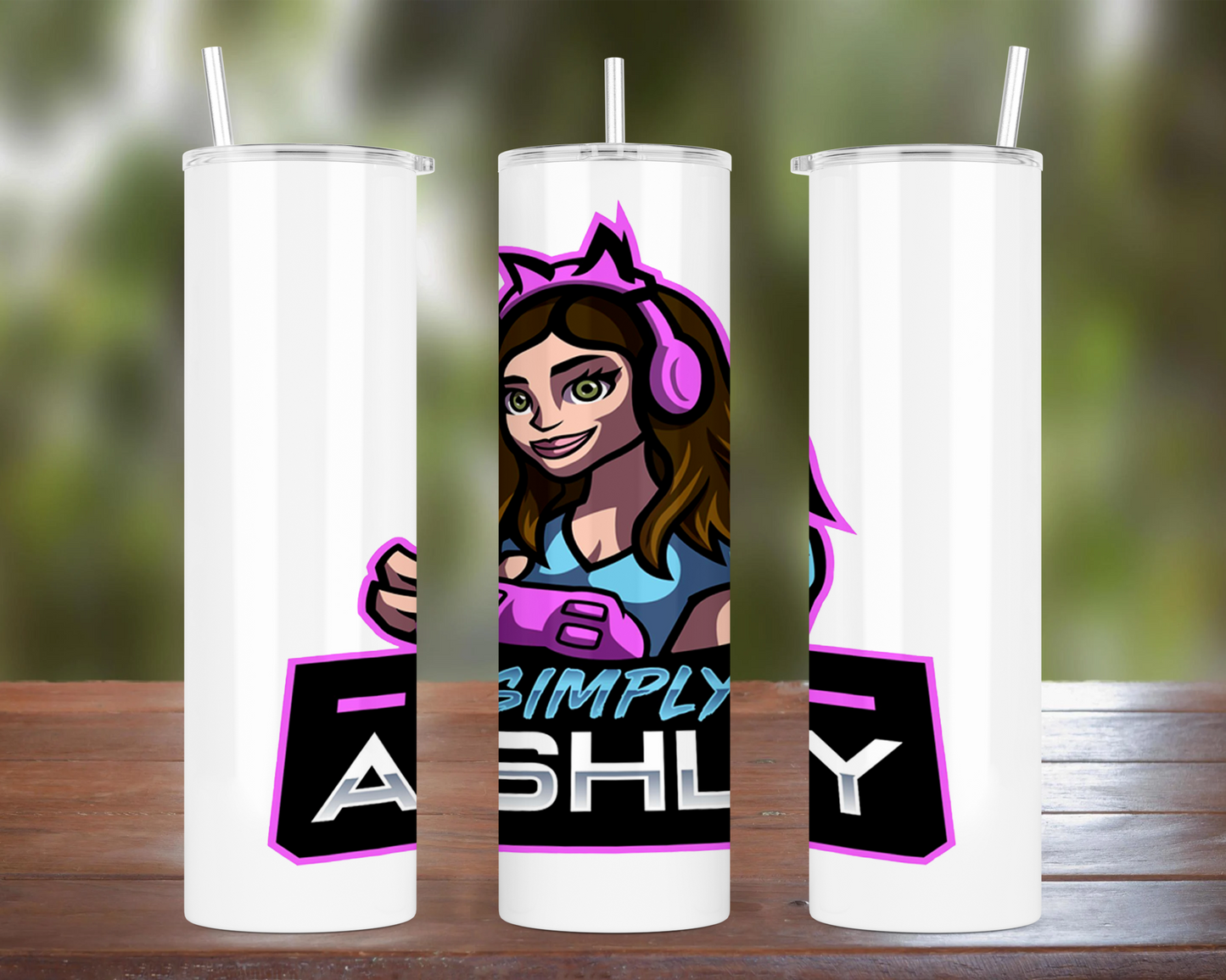 Simply Ashly Pink Tumbler