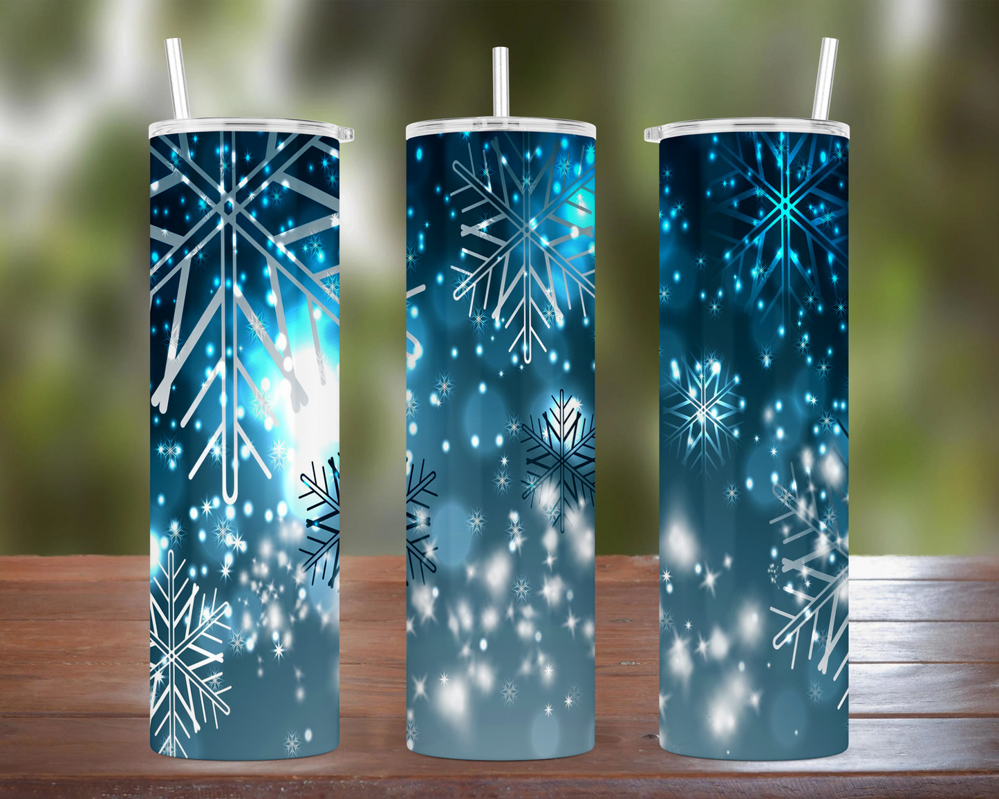 Snow Flakes Tumbler