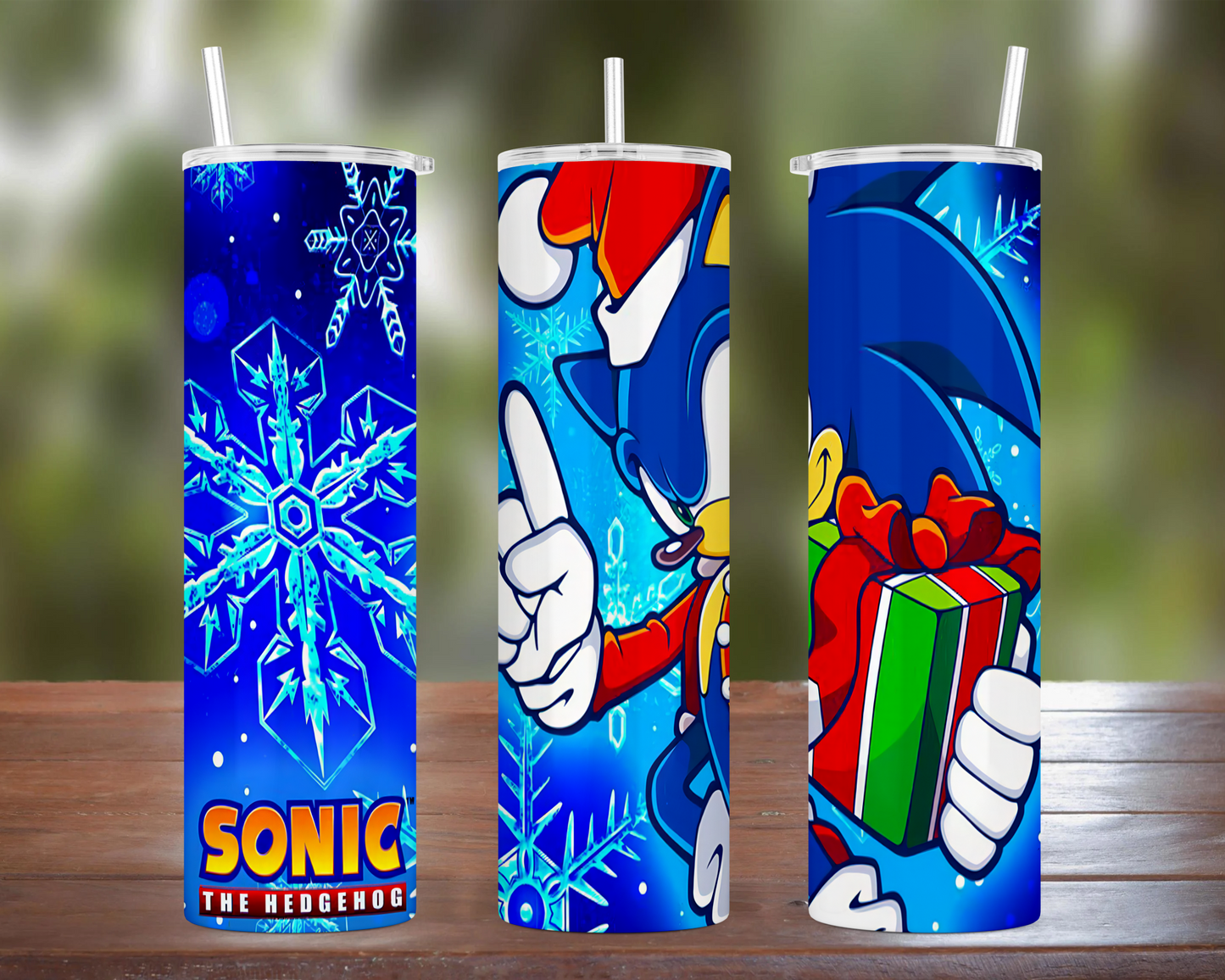 Sonic Christmas Tumbler