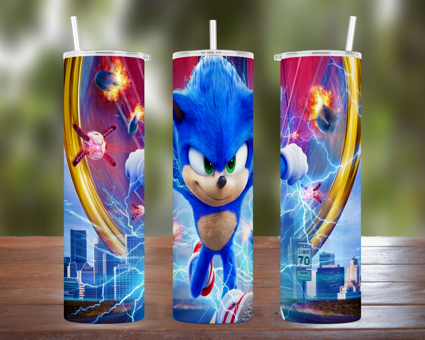 Sonic Movie Tumbler