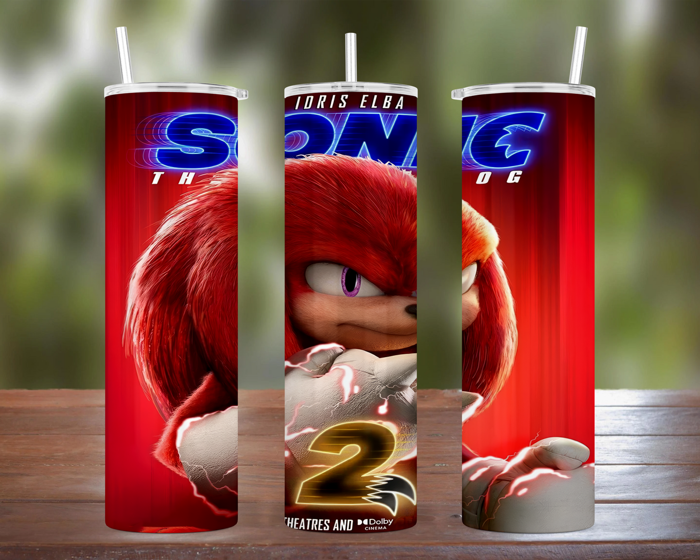 Sonic Movie 2: Knuckles Tumbler