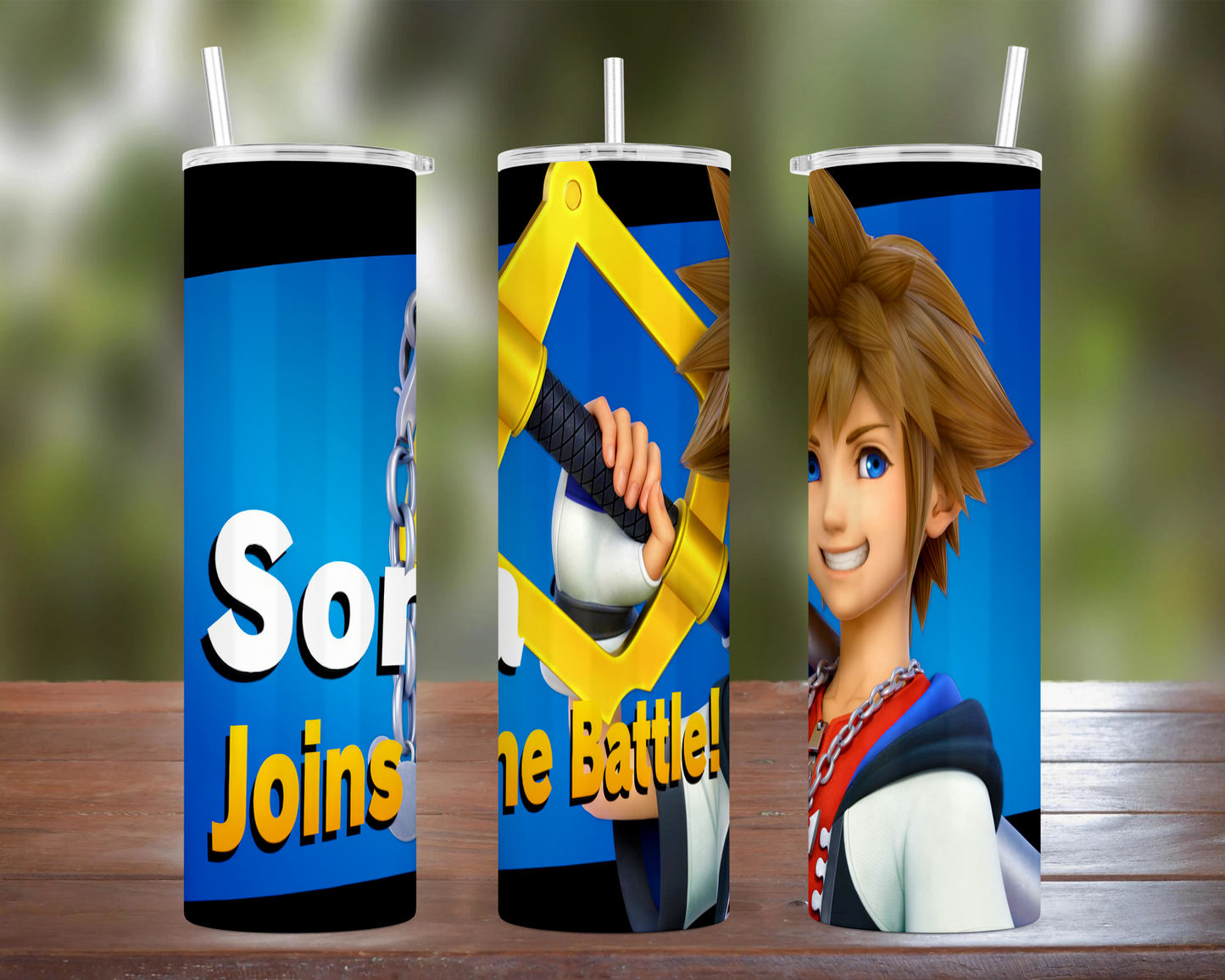 Smash Bros Ultimate Character: Sora Tumbler