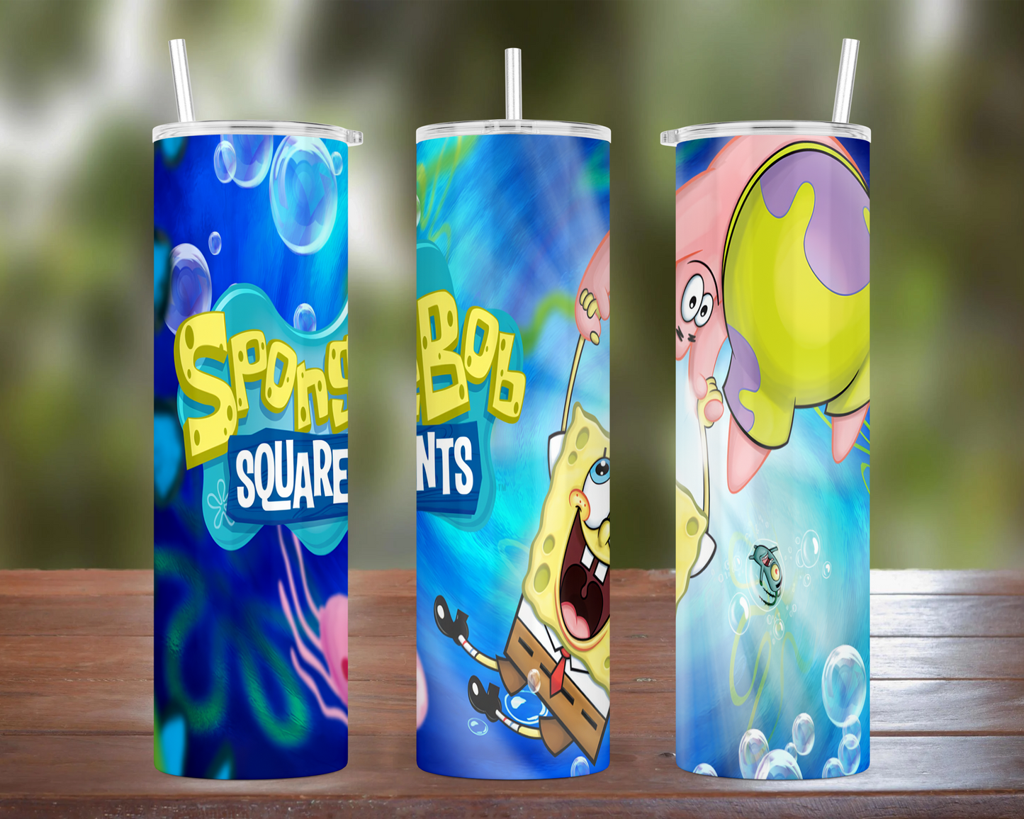 Spongebob, Patrick, Plankton Tumbler