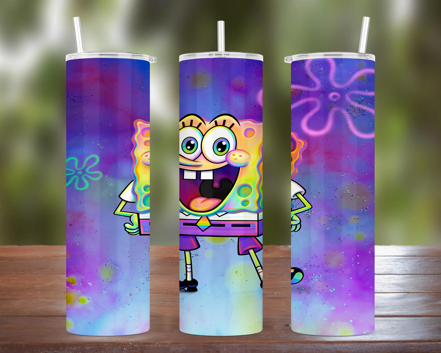 Spongebob Rainbow Tumbler