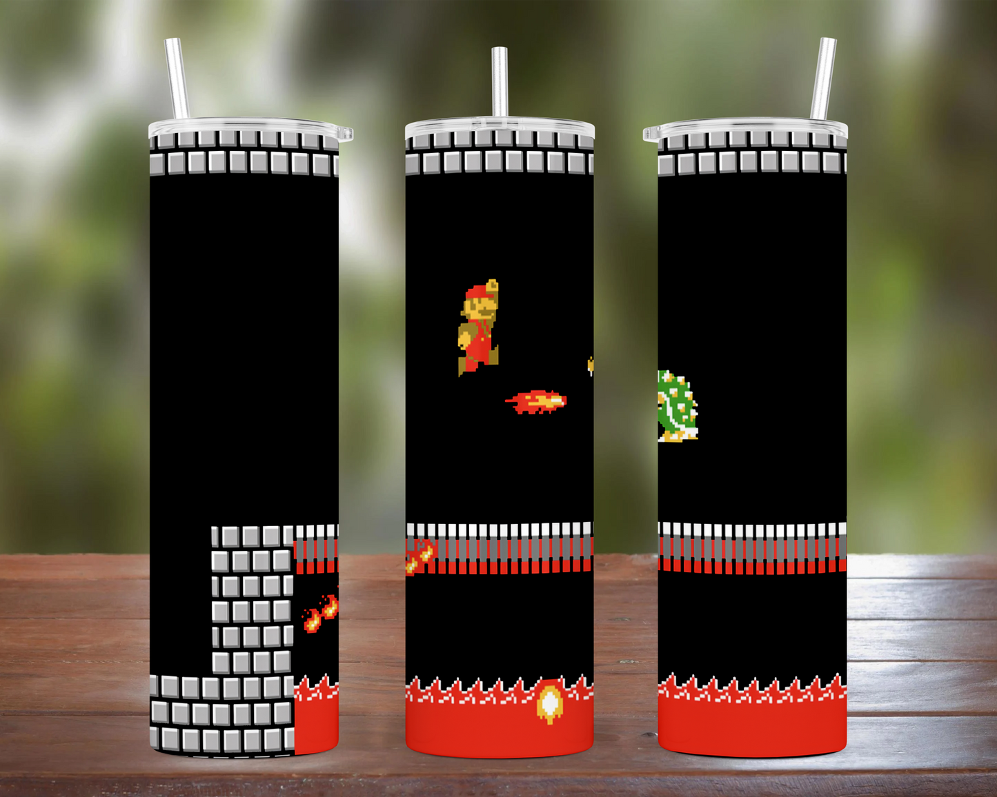 Mario: Super Mario 1, Mario vs Bowser Tumbler