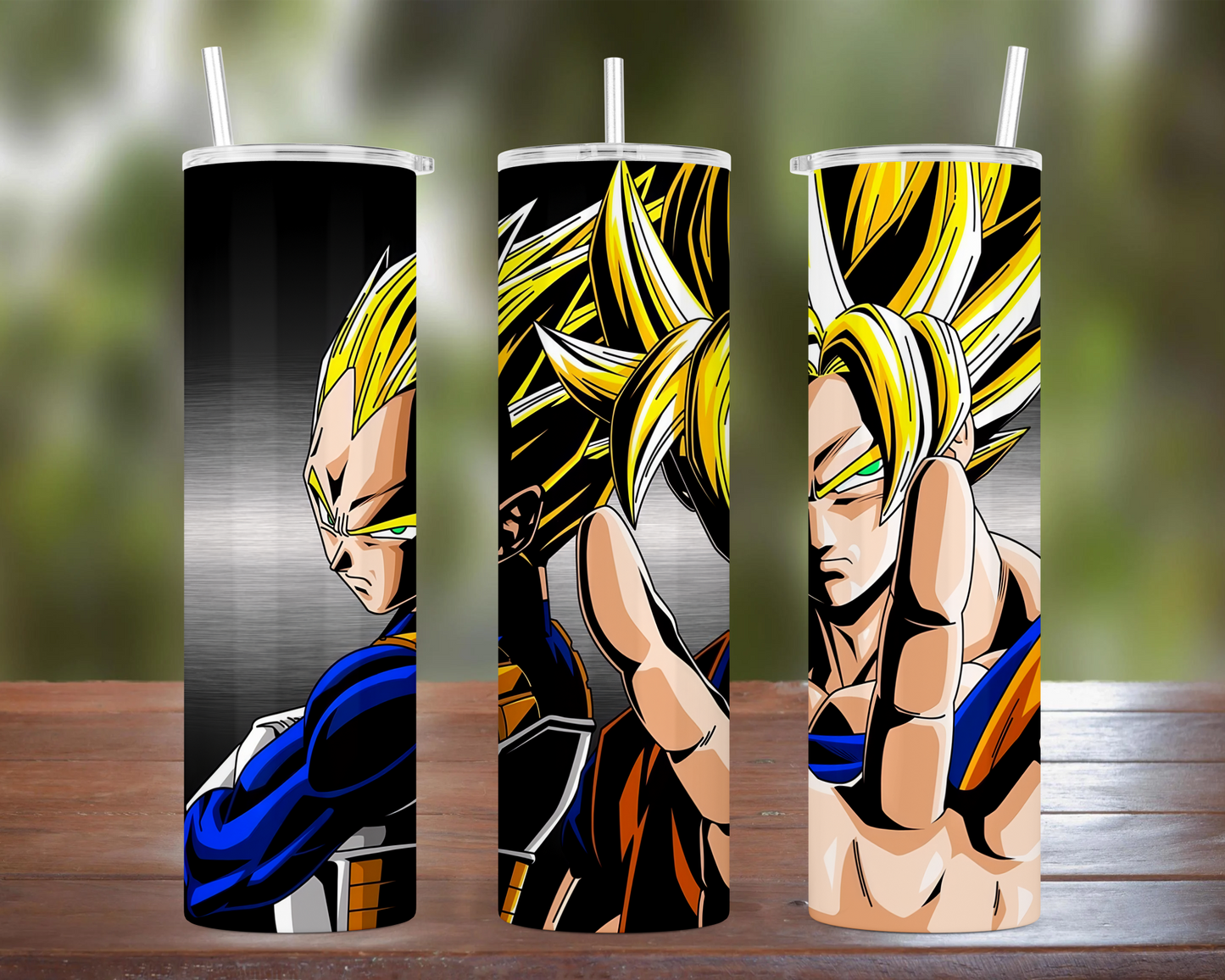 Dragon Ball: Super Saiyan Vegeta & Goku Tumbler