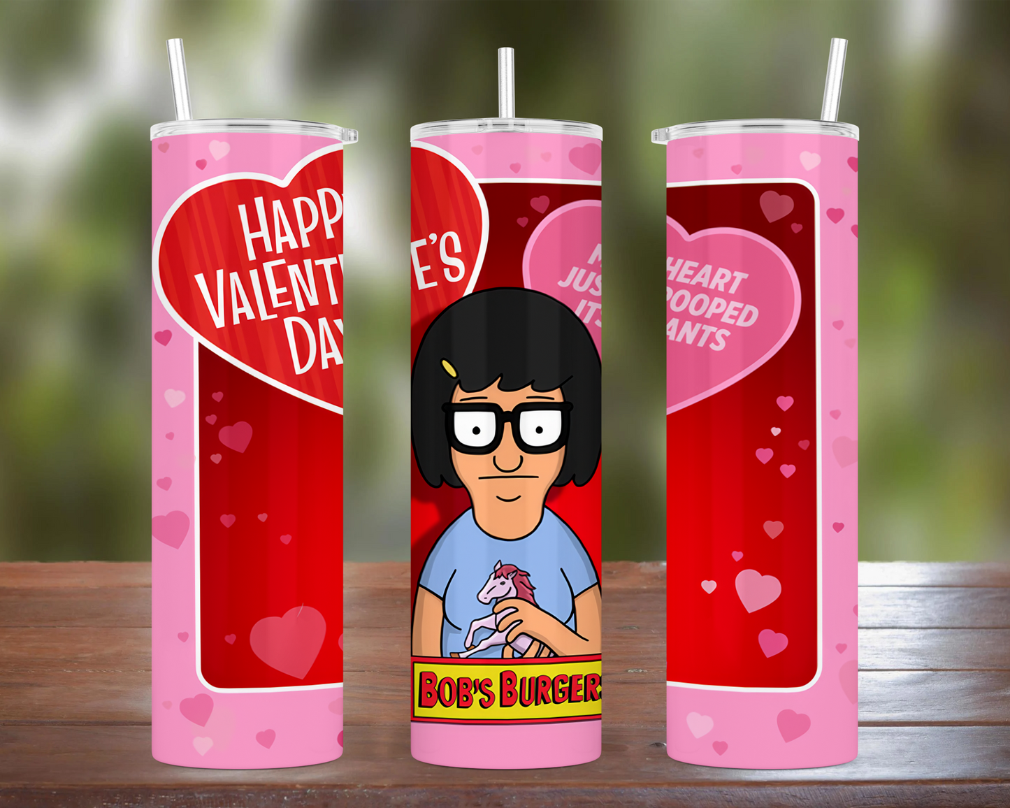 Bob's Burgers: Tina Valentines Day Tumbler