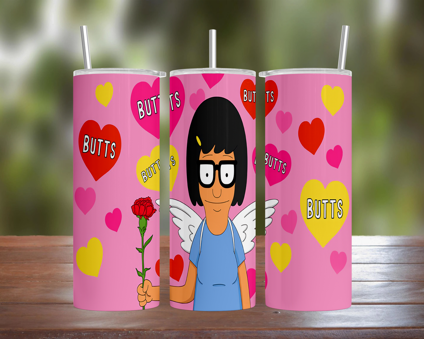 Bob's Burgers: Tina's Love For Butts Tumbler