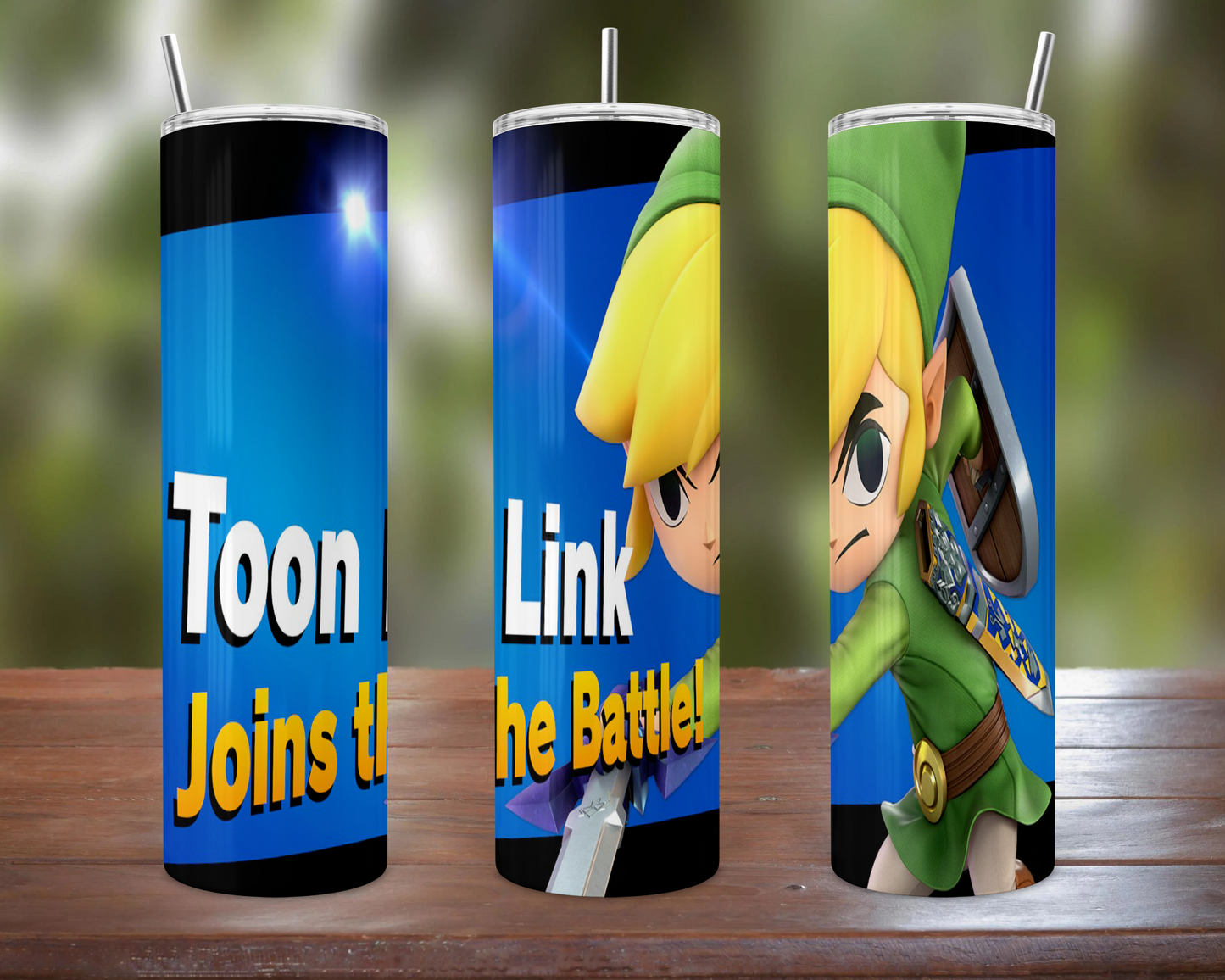 Smash Bros Ultimate Character: Toon Link Tumbler