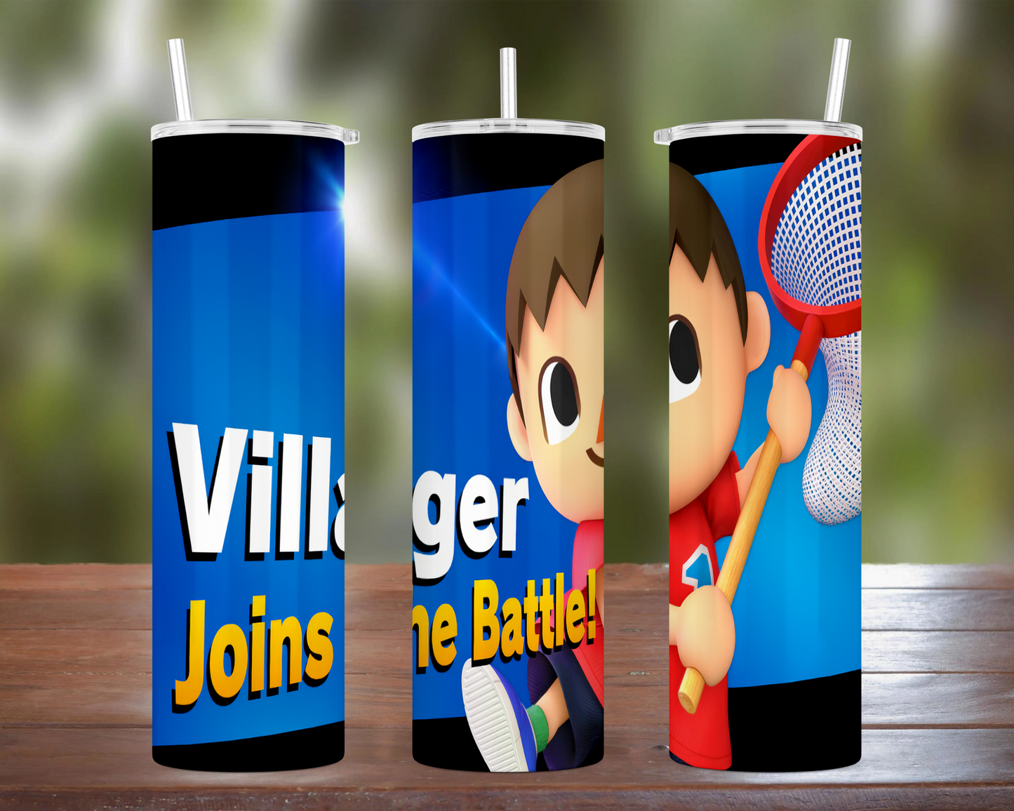 Smash Bros Ultimate Character: Villager Tumbler