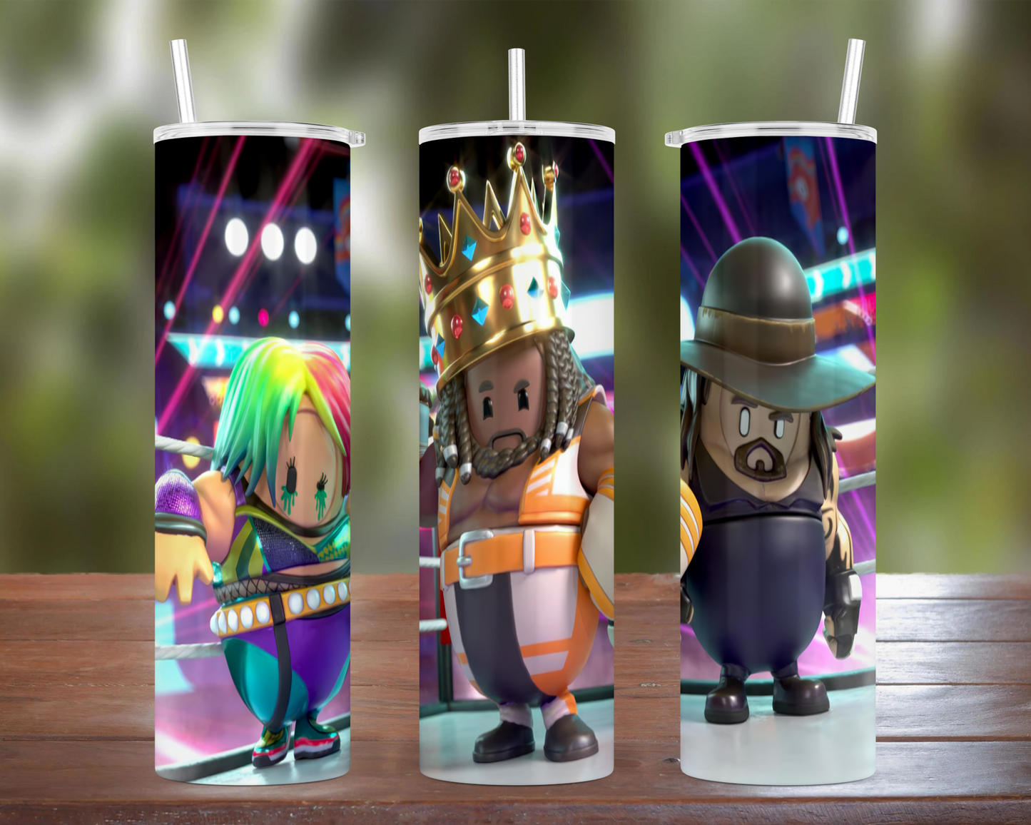 Fall Guys: WWE Skins Tumbler