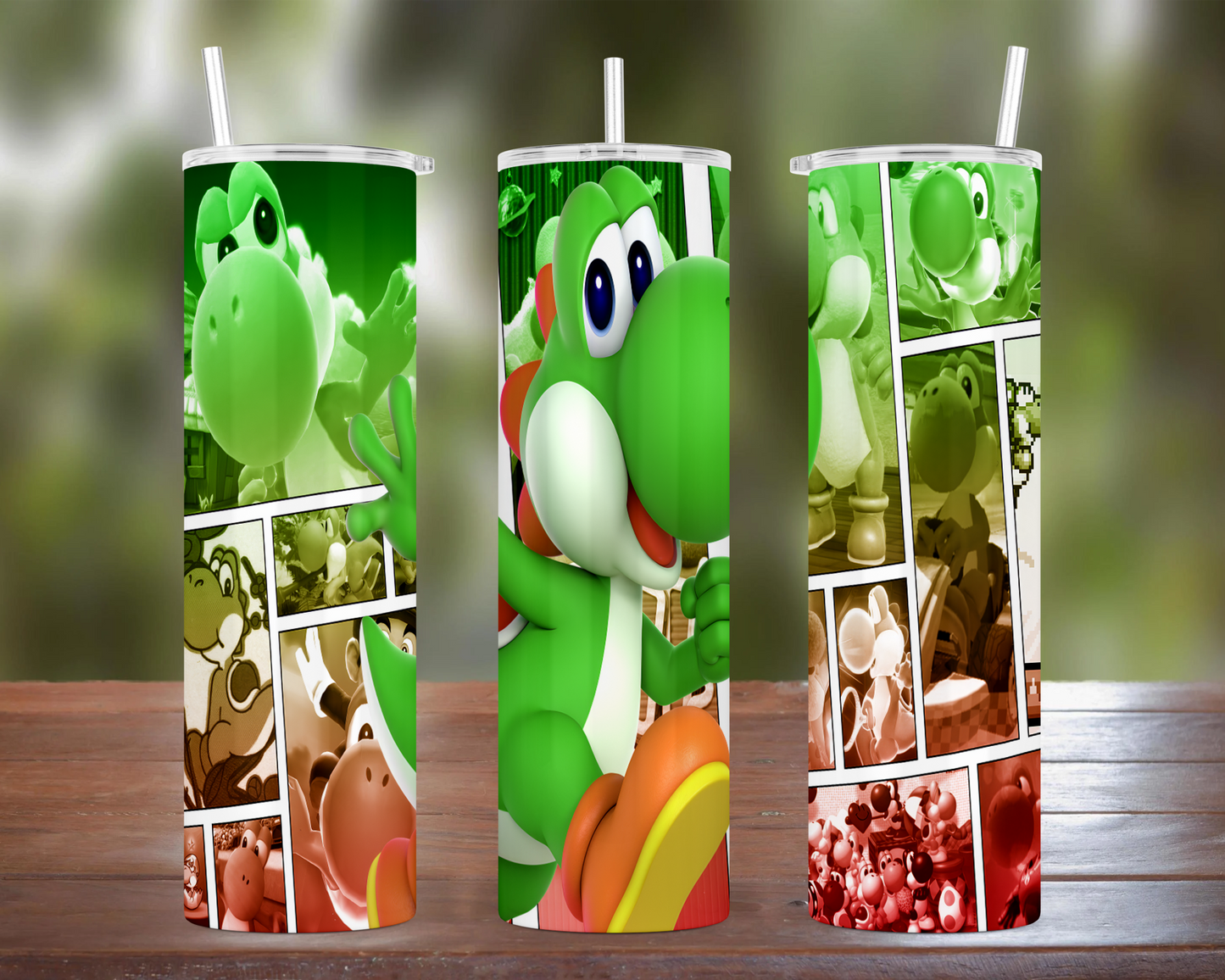 Mario: Yoshi Comic Tumbler